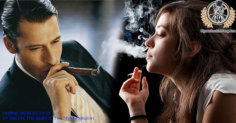 khác nhau giữa xì gà và thuốc lá