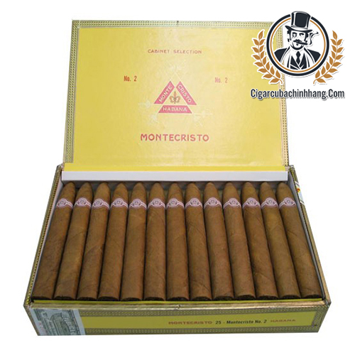 Montecristo No.2 - Hộp 25 điếu - cigarcubachinhhang.com