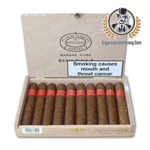 Partagas Serie D No.4 - Hộp 10 điếu - cigarcubachinhhang.com